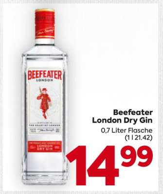 Beefeater London dry Gin
