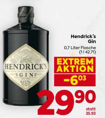 Hendrick‘s Gin