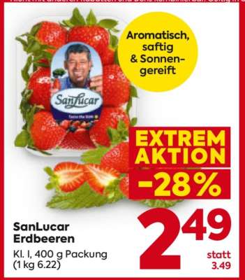SanLucar Erdbeeren
