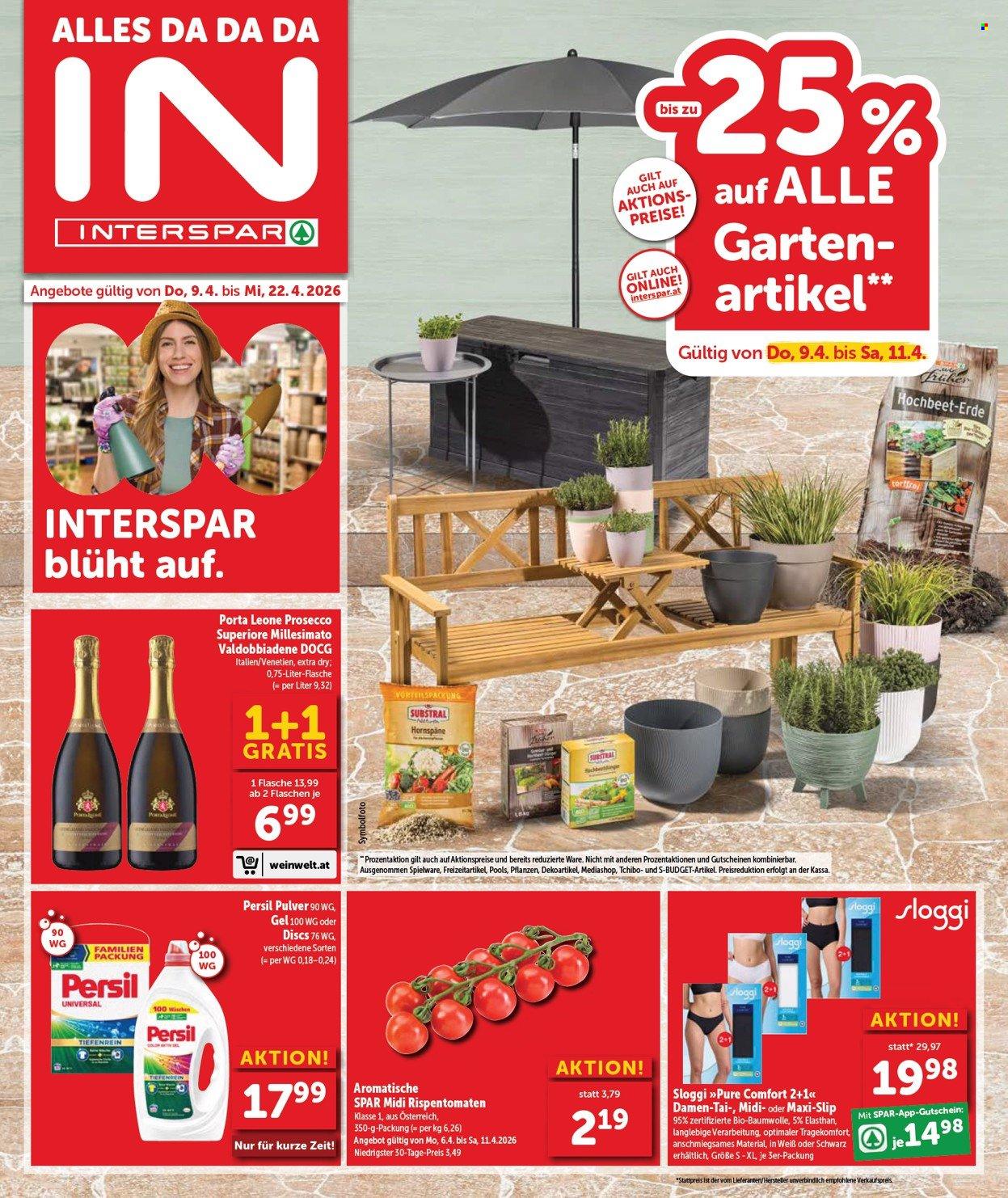 Angebote INTERSPAR - 9.4.2026 - 22.4.2026. Seite 1