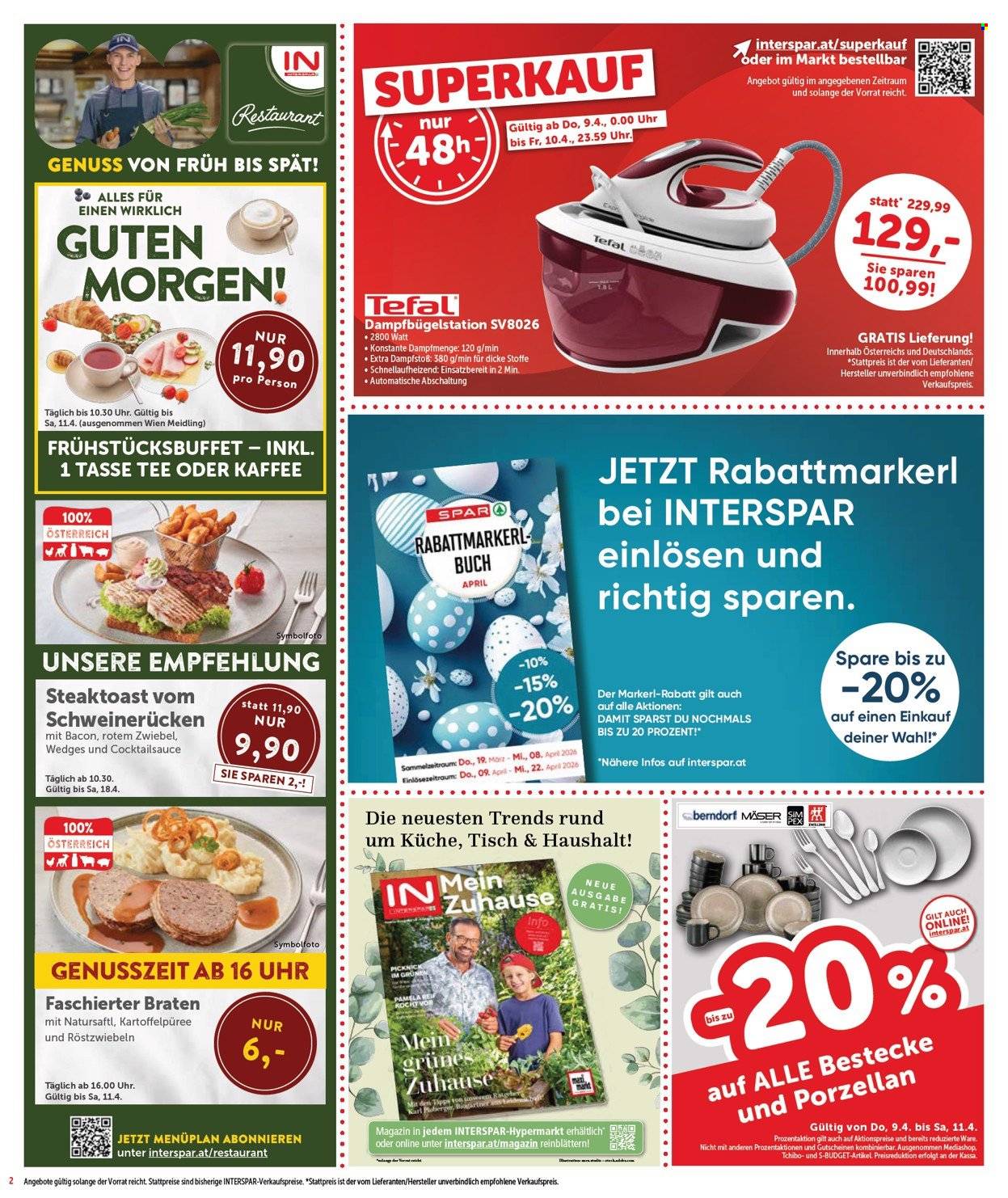 Angebote INTERSPAR - 9.4.2026 - 22.4.2026. Seite 2