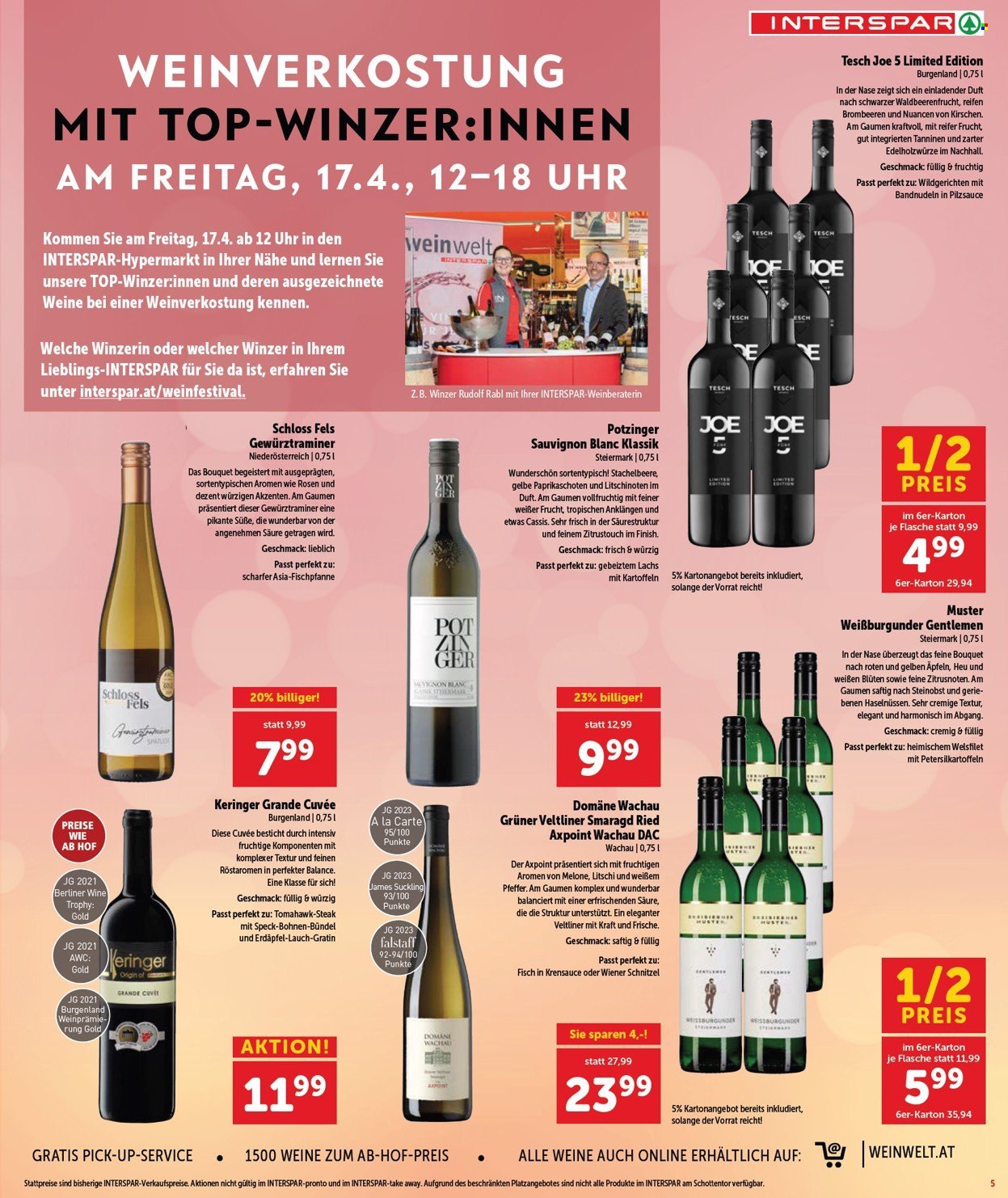 Angebote INTERSPAR - 9.4.2026 - 22.4.2026. Seite 5