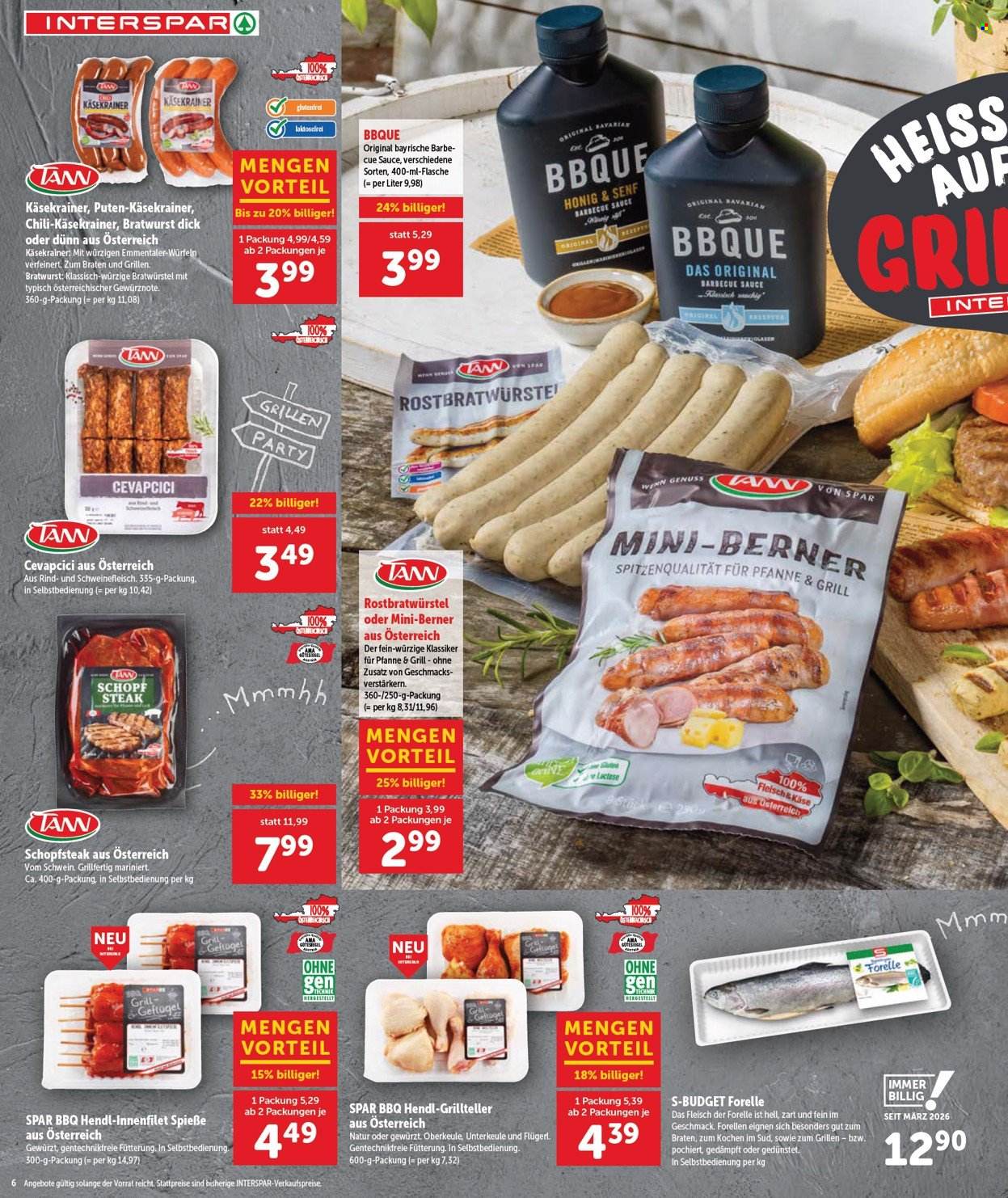 Angebote INTERSPAR - 9.4.2026 - 22.4.2026. Seite 6