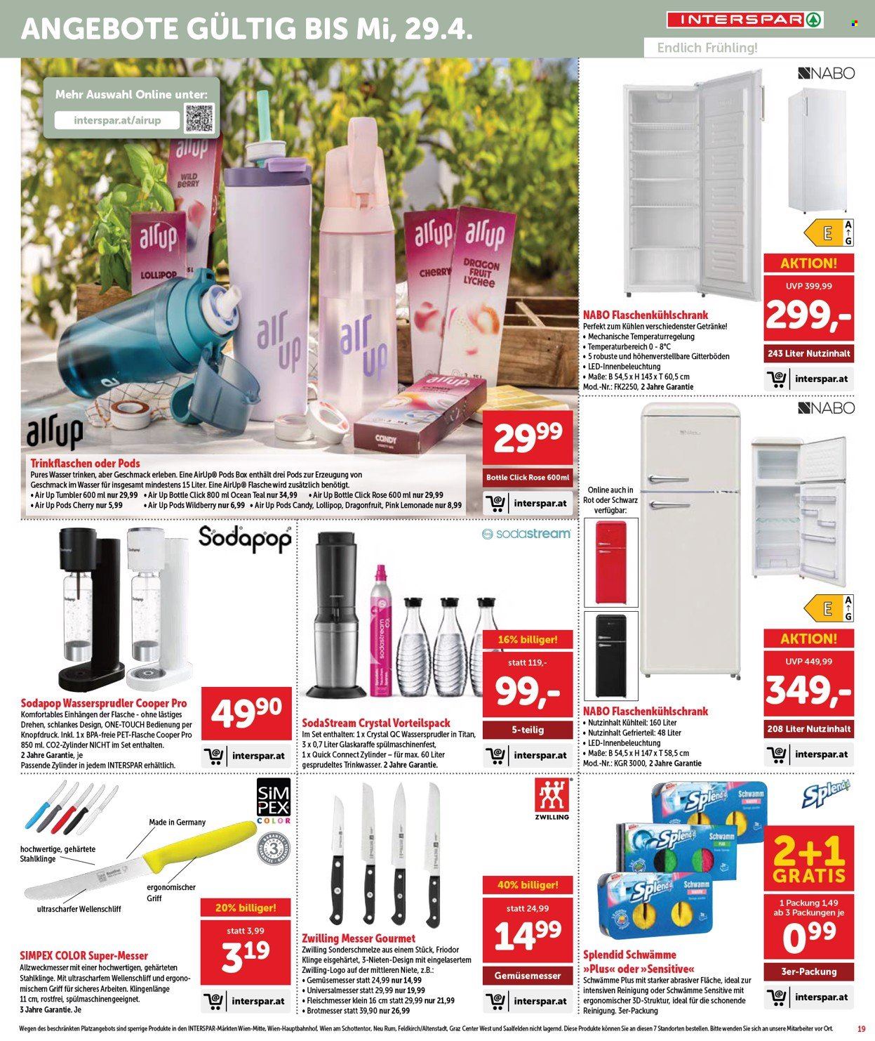 Angebote INTERSPAR - 9.4.2026 - 22.4.2026. Seite 19