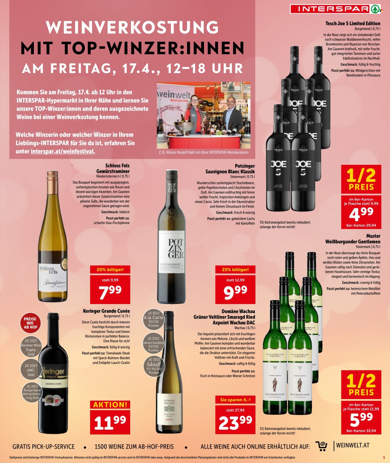 Angebote INTERSPAR - 9.4.2026 - 22.4.2026. Seite 5