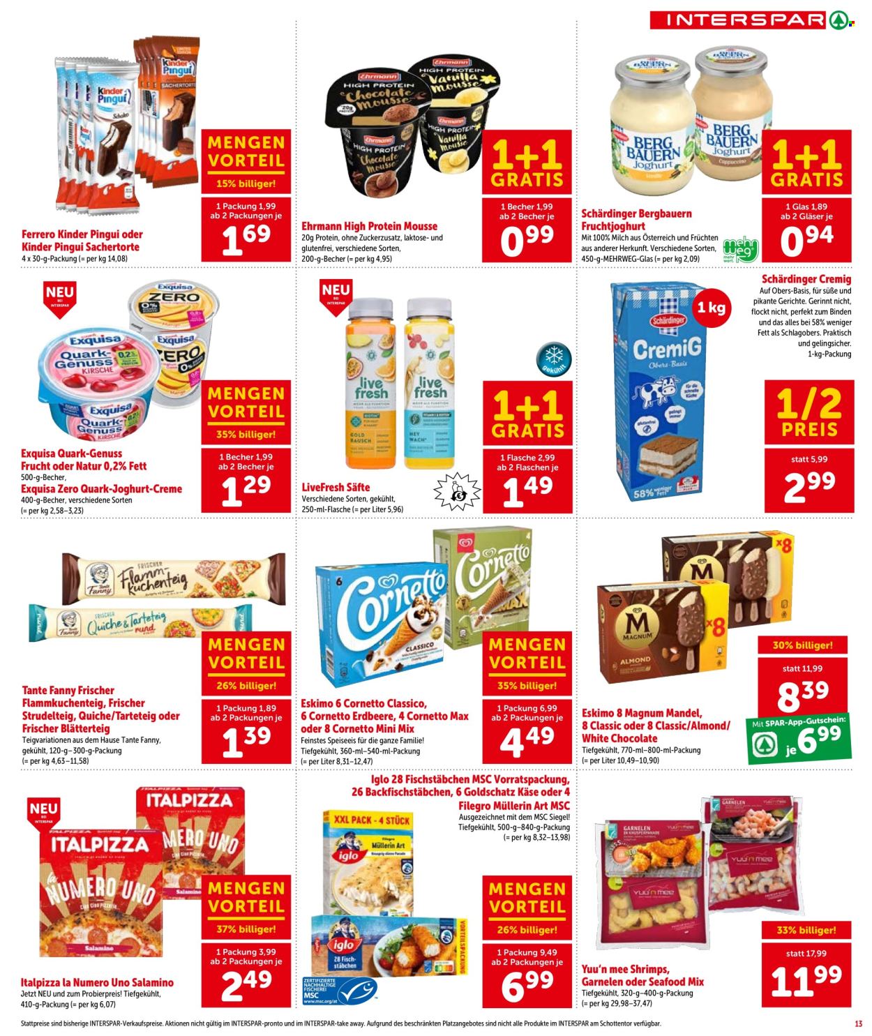 Angebote INTERSPAR - 9.4.2026 - 22.4.2026. Seite 13