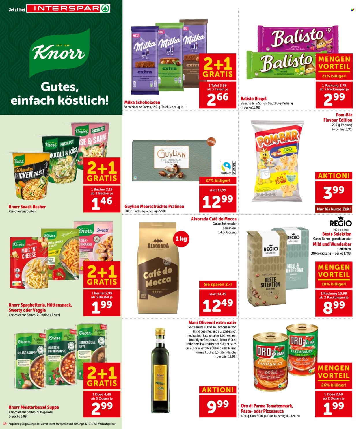 Angebote INTERSPAR - 9.4.2026 - 22.4.2026. Seite 14