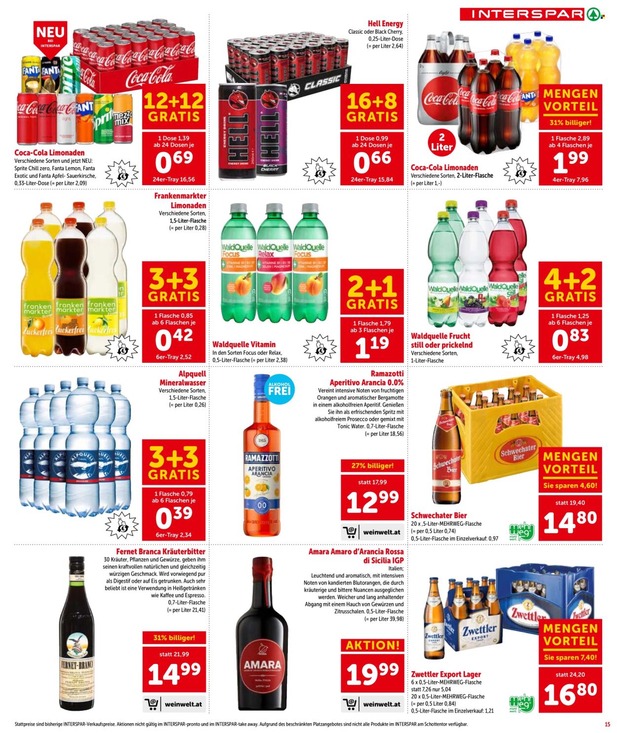 Angebote INTERSPAR - 9.4.2026 - 22.4.2026. Seite 15