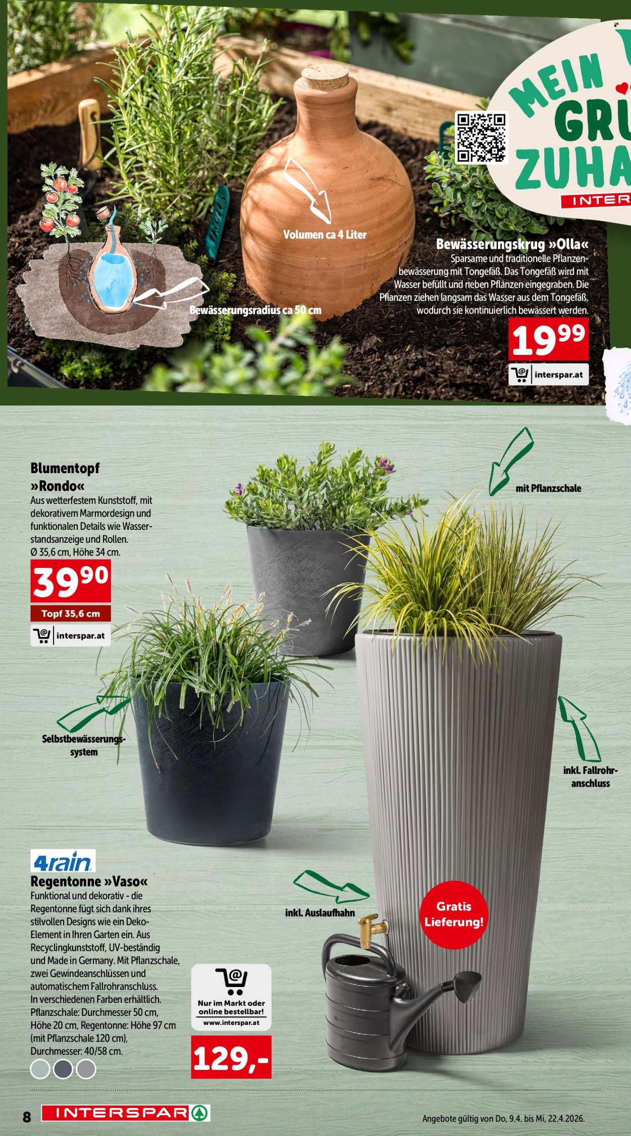 Angebote INTERSPAR - 9.4.2026 - 22.4.2026. Seite 8