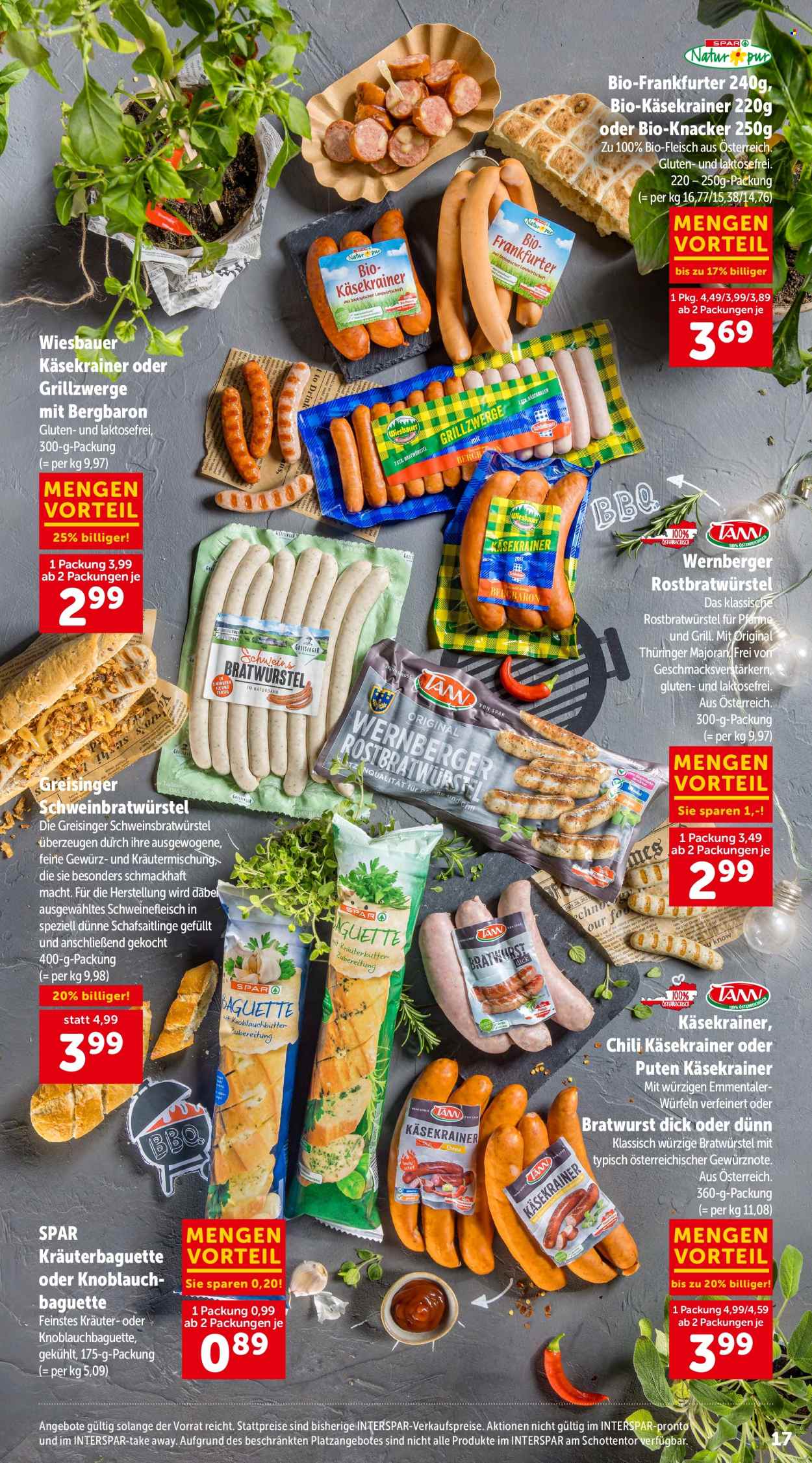 Angebote INTERSPAR - 9.4.2026 - 22.4.2026. Seite 17