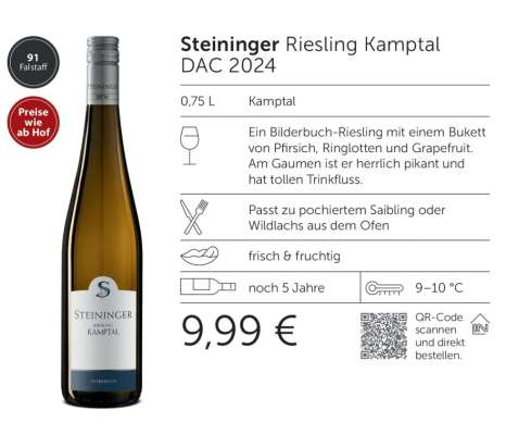 Steininger Riesling Kamptal DAC 2024