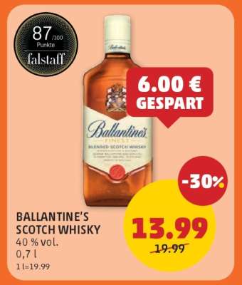 BALLANTINE’S SCOTCH WHISKY
