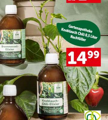 Gartenapotheke Knoblauch Chili 0,5 Liter Nachfüller