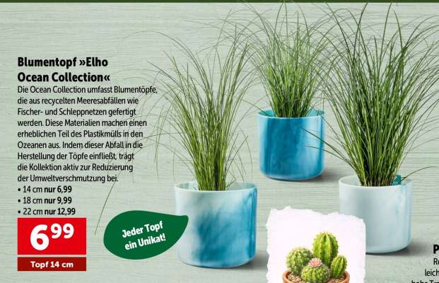 Blumentopf »Elho Ocean Collection«