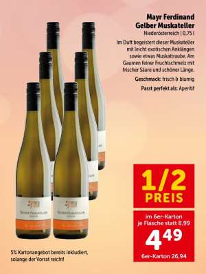 Mayr Ferdinand Gelber Muskateller