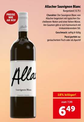 Allacher Sauvignon Blanc