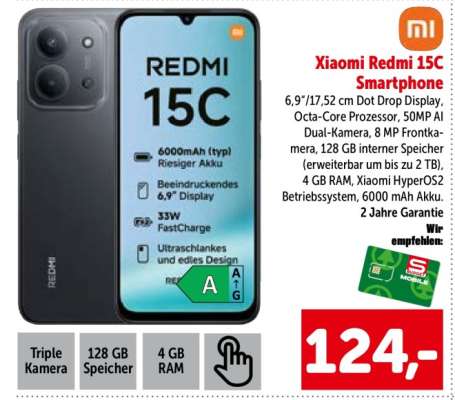 Xiaomi Redmi 15C Smartphone