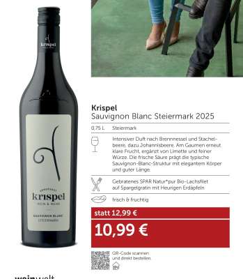 Krispel Sauvignon Blanc Steiermark 2025