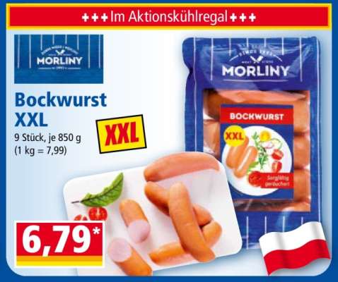 Bockwurst XXL
