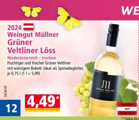 Weingut Müllner Grüner Veltliner Löss