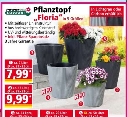 Pflanztopf „Floria“