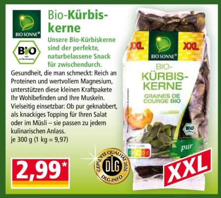 Bio-Kürbiskerne