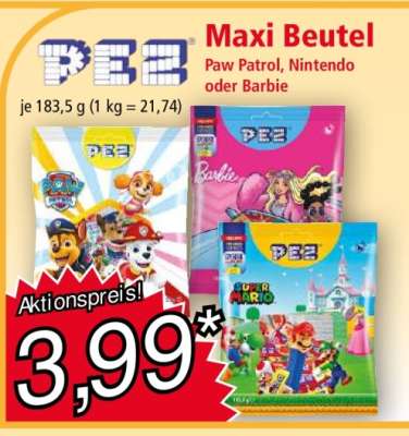 PEZ MAXI BEUTEL