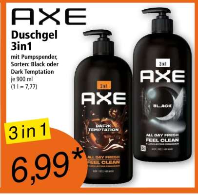 AXE Duschgel 3in1