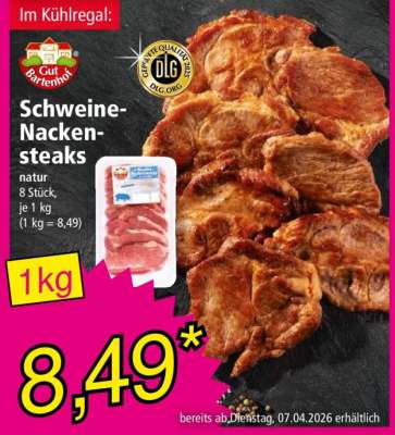 Gut Bartenhof Schweine-Nackensteaks