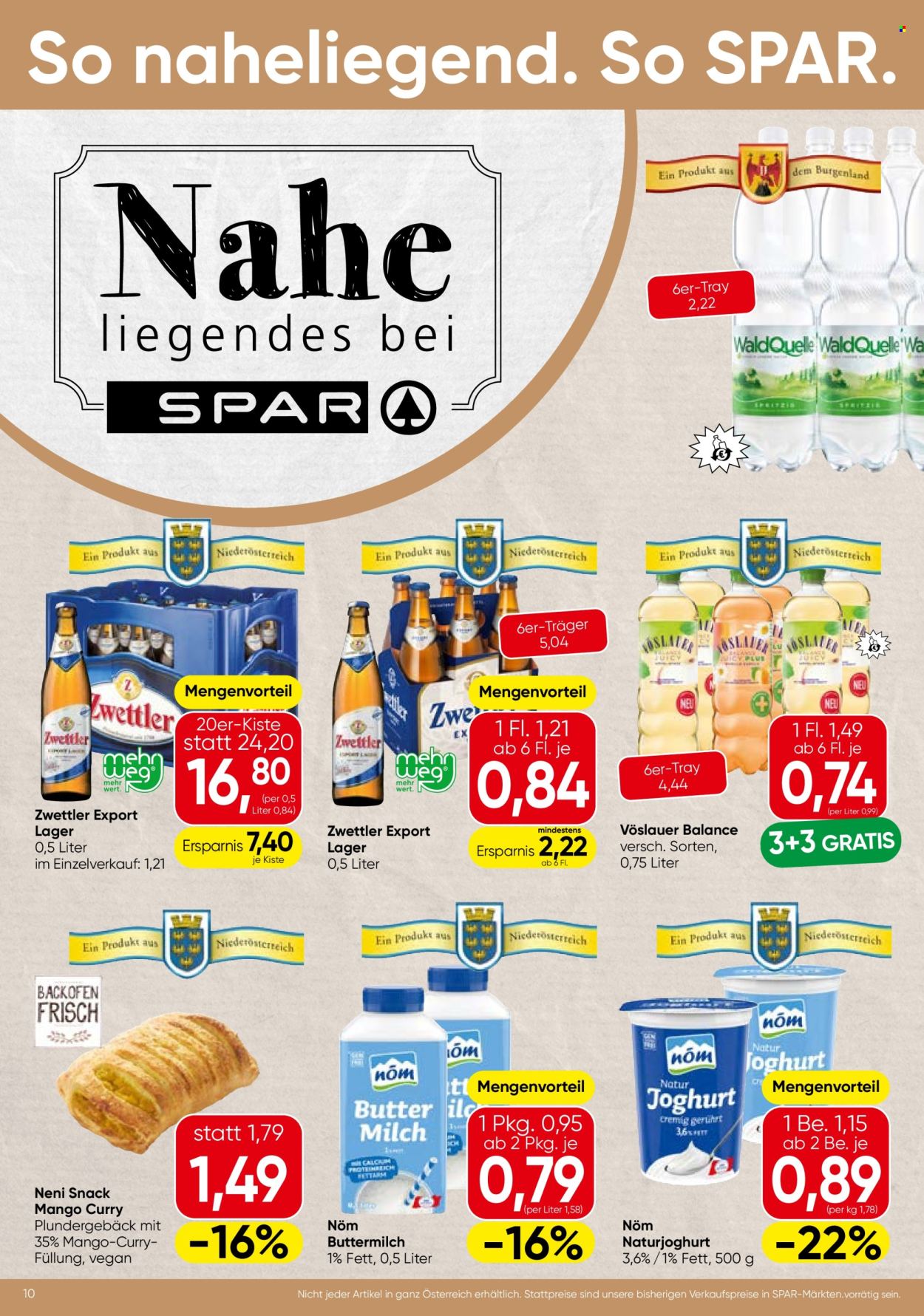 Angebote INTERSPAR - 9.4.2026 - 22.4.2026. Seite 10