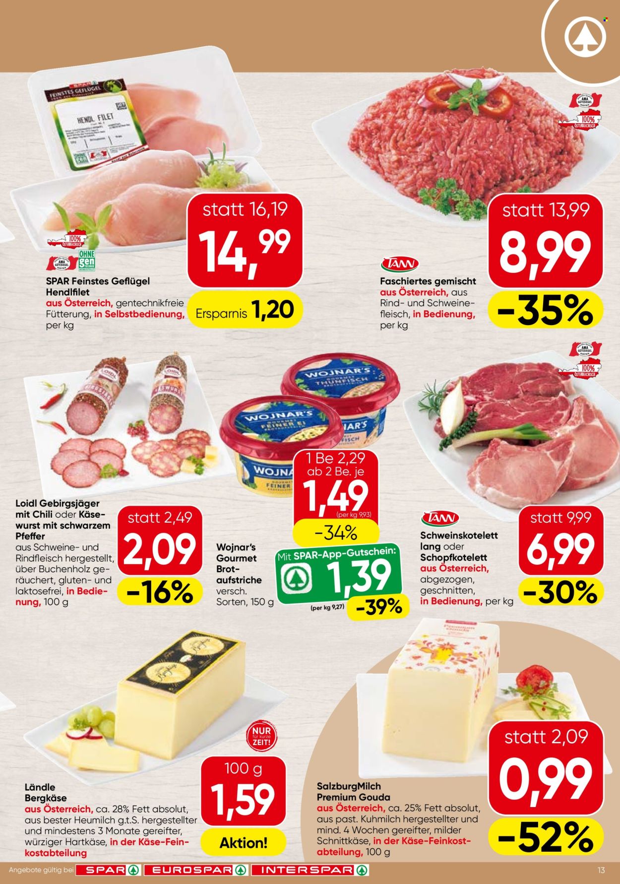 Angebote INTERSPAR - 9.4.2026 - 22.4.2026. Seite 13