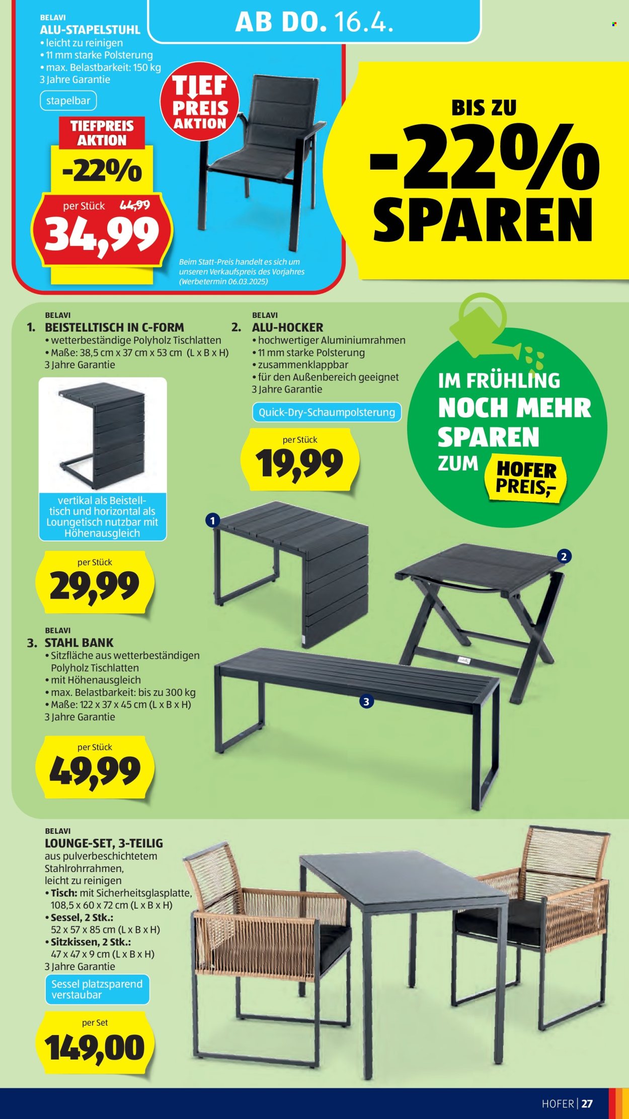 Angebote Hofer - 8.4.2026 - 16.4.2026. Seite 31