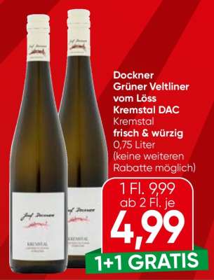 Dockner Grüner Veltliner vom Löss Kremstal DAC