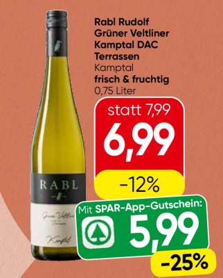 Rabl Rudolf Grüner Veltliner Kamptal DAC Terrassen