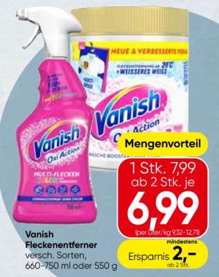 Vanish Fleckenentferner