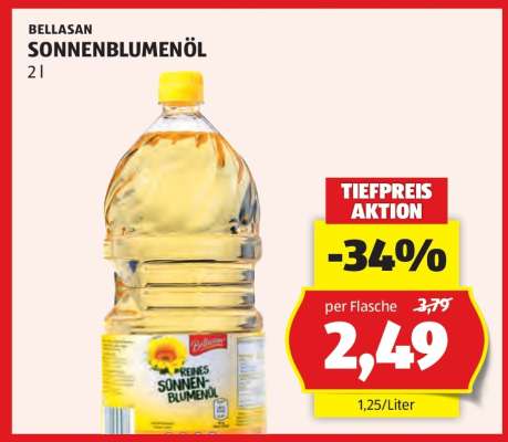 BELLASAN SONNENBLUMENÖL