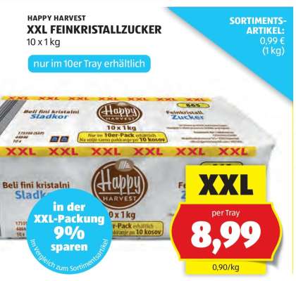 XXL FEINKRISTALLZUCKER