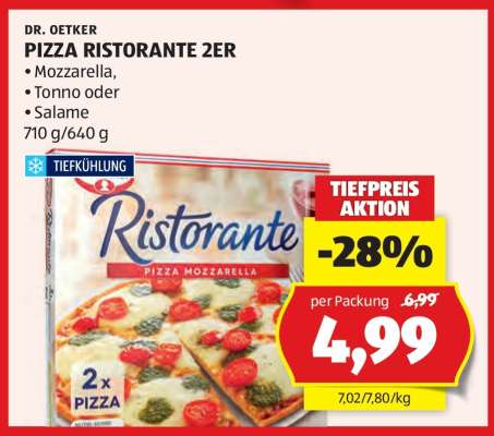 PIZZA RISTORANTE 2ER