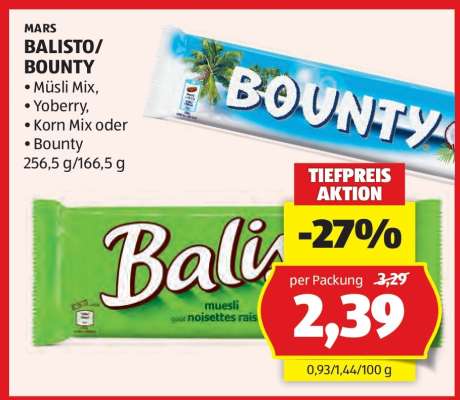 BALISTO/BOUNTY