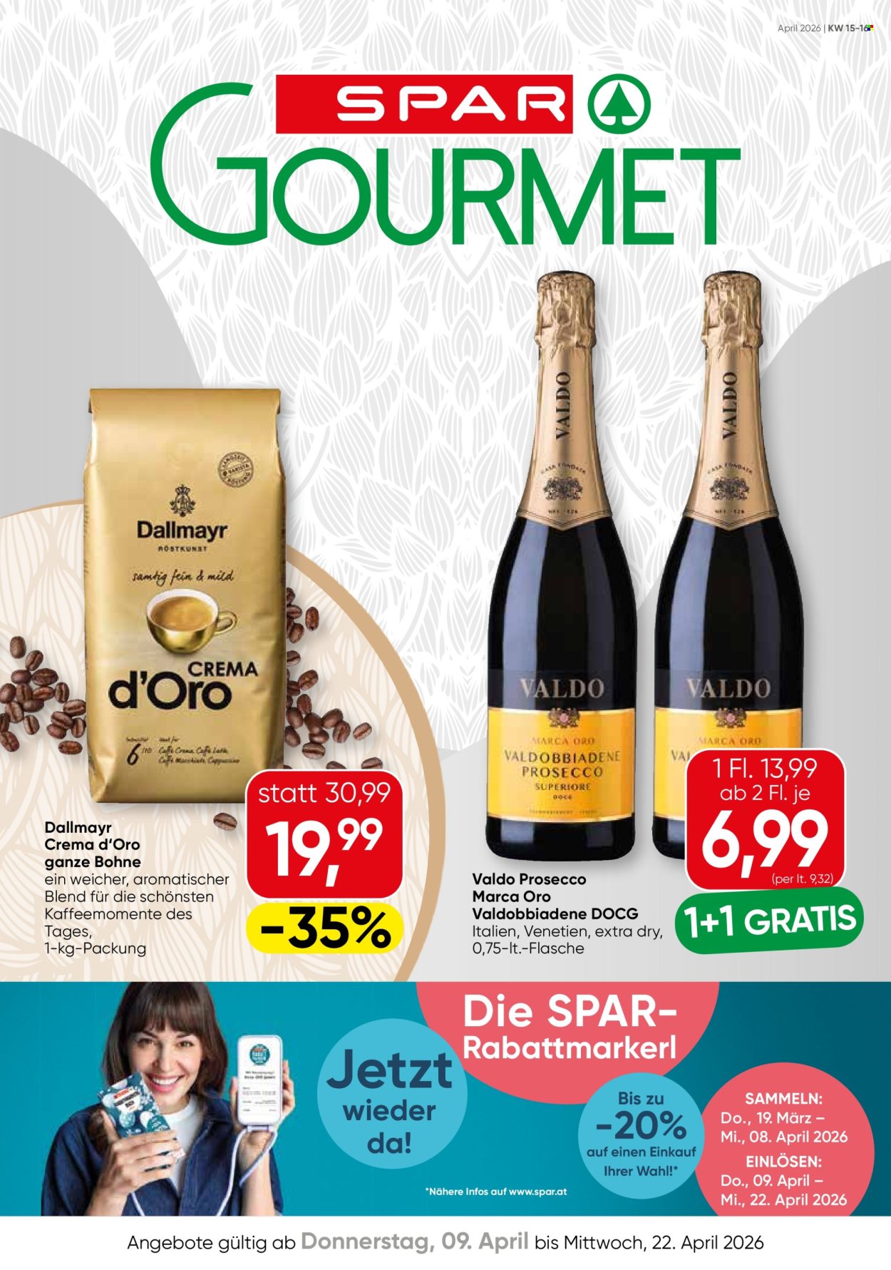 Angebote SPAR - 9.4.2026 - 22.4.2026. Seite 1