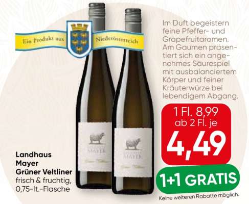 Landhaus Mayer Grüner Veltliner