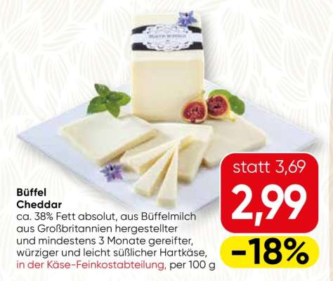 Büffel Cheddar