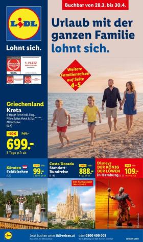 Lidl - April Reise-Highlights