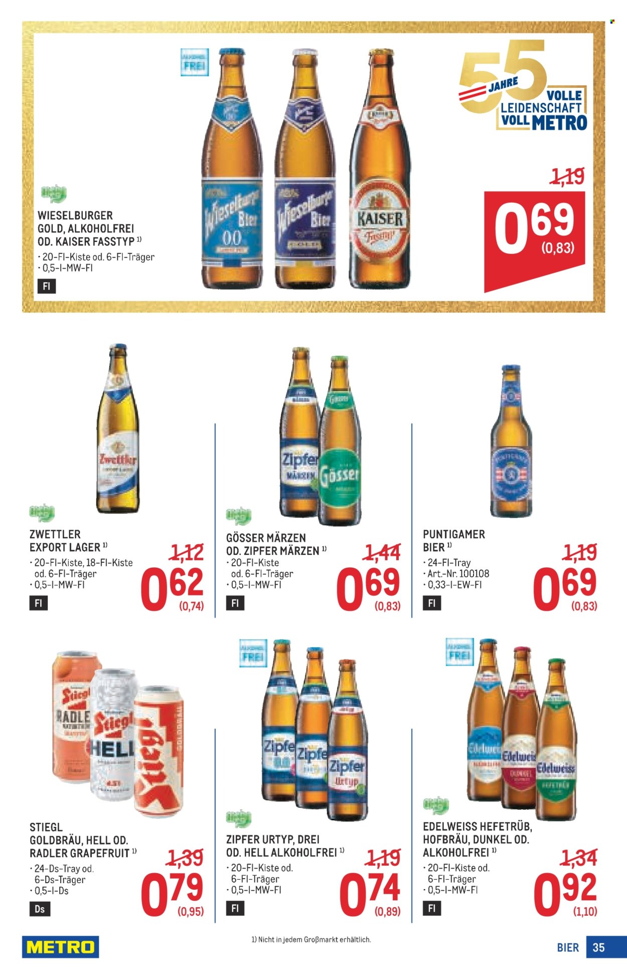 Angebote Metro - 16.4.2026 - 29.4.2026. Seite 35