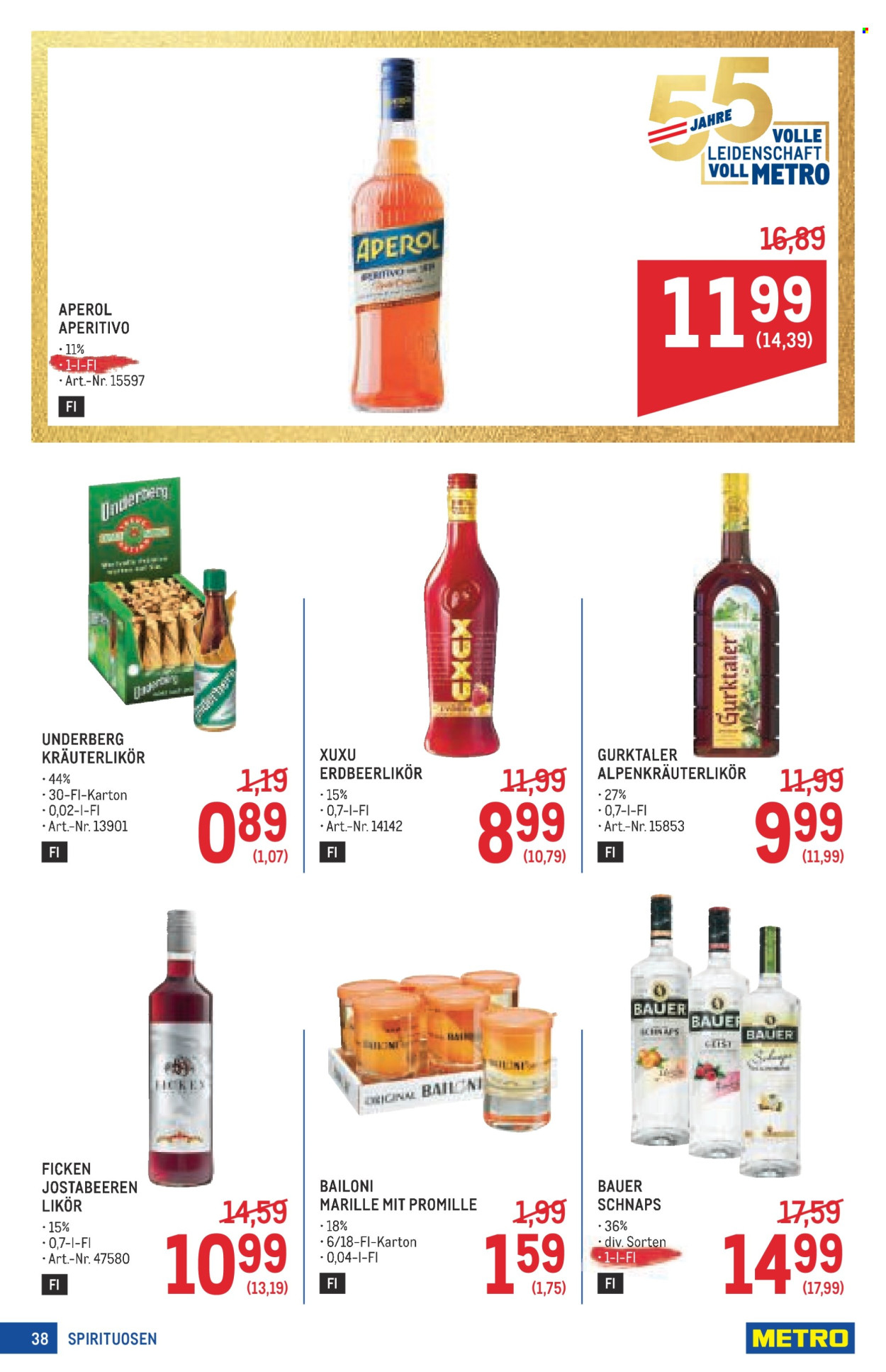 Angebote Metro - 16.4.2026 - 29.4.2026. Seite 38