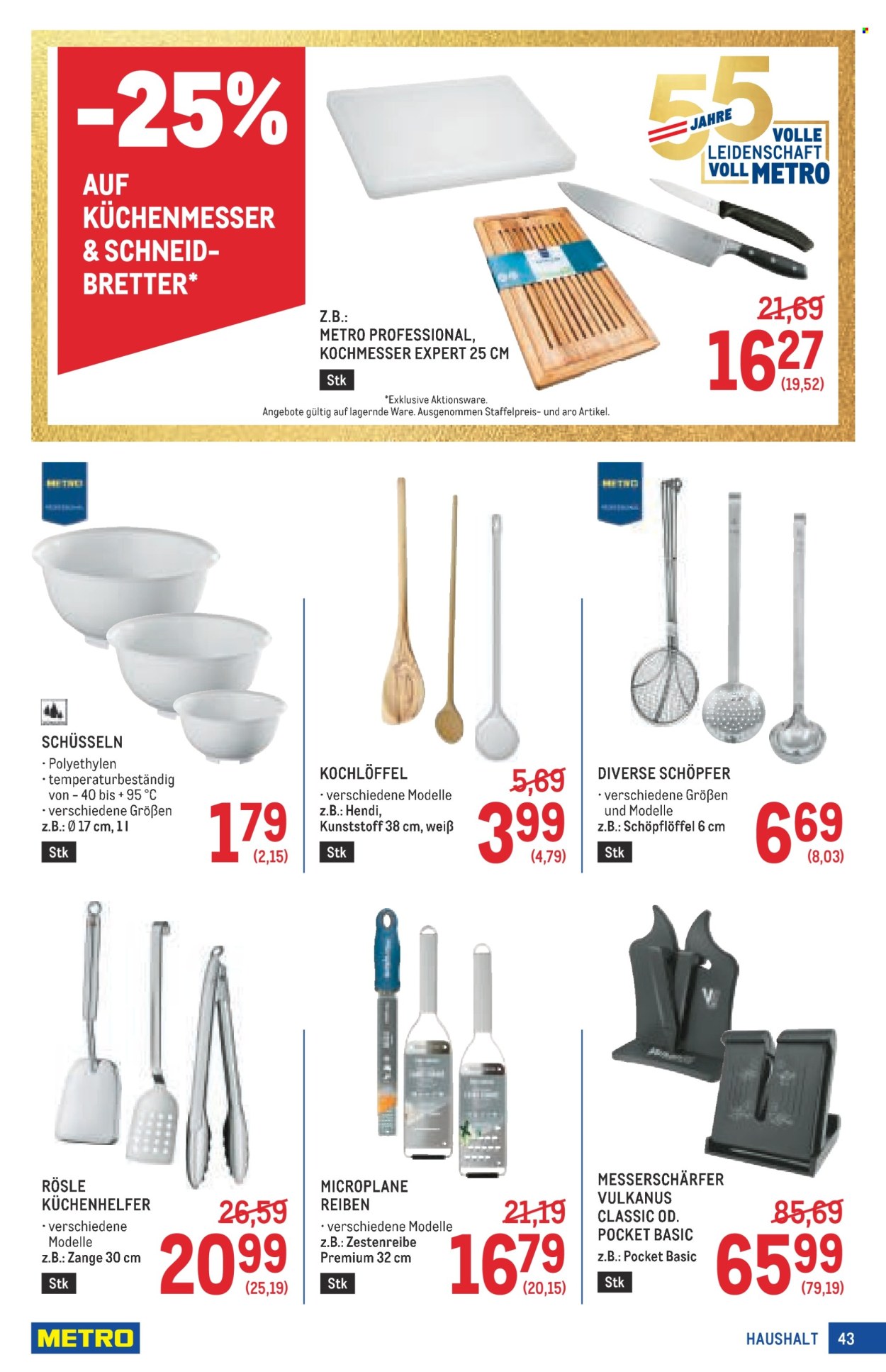 Angebote Metro - 16.4.2026 - 29.4.2026. Seite 43