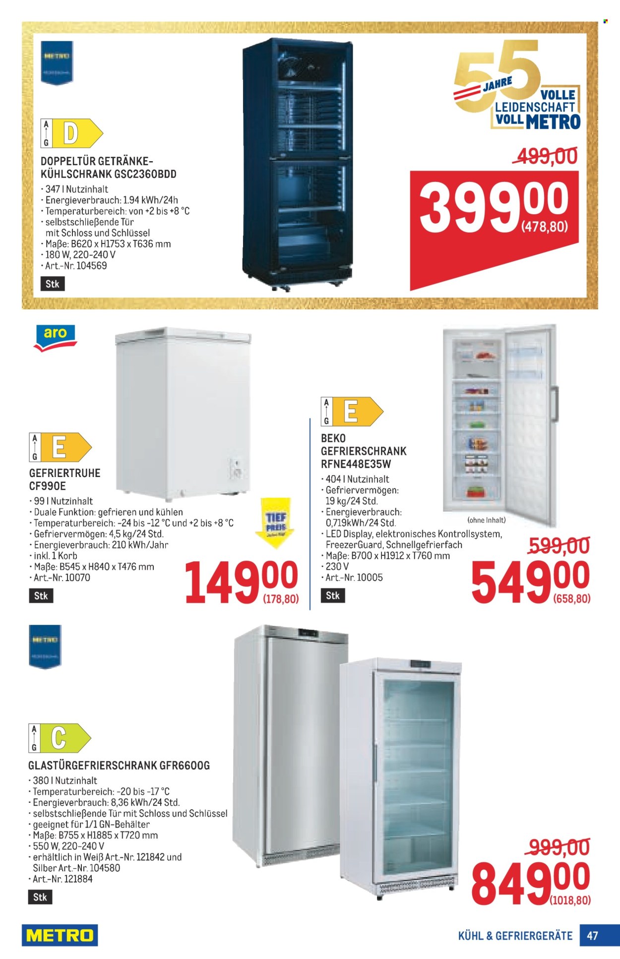 Angebote Metro - 16.4.2026 - 29.4.2026. Seite 47