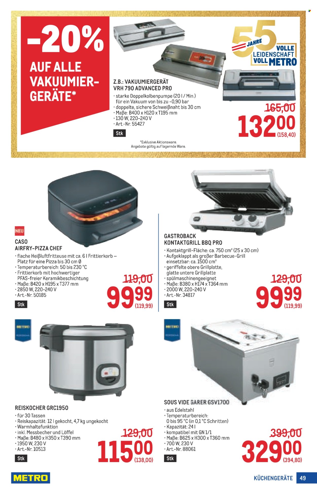 Angebote Metro - 16.4.2026 - 29.4.2026. Seite 49