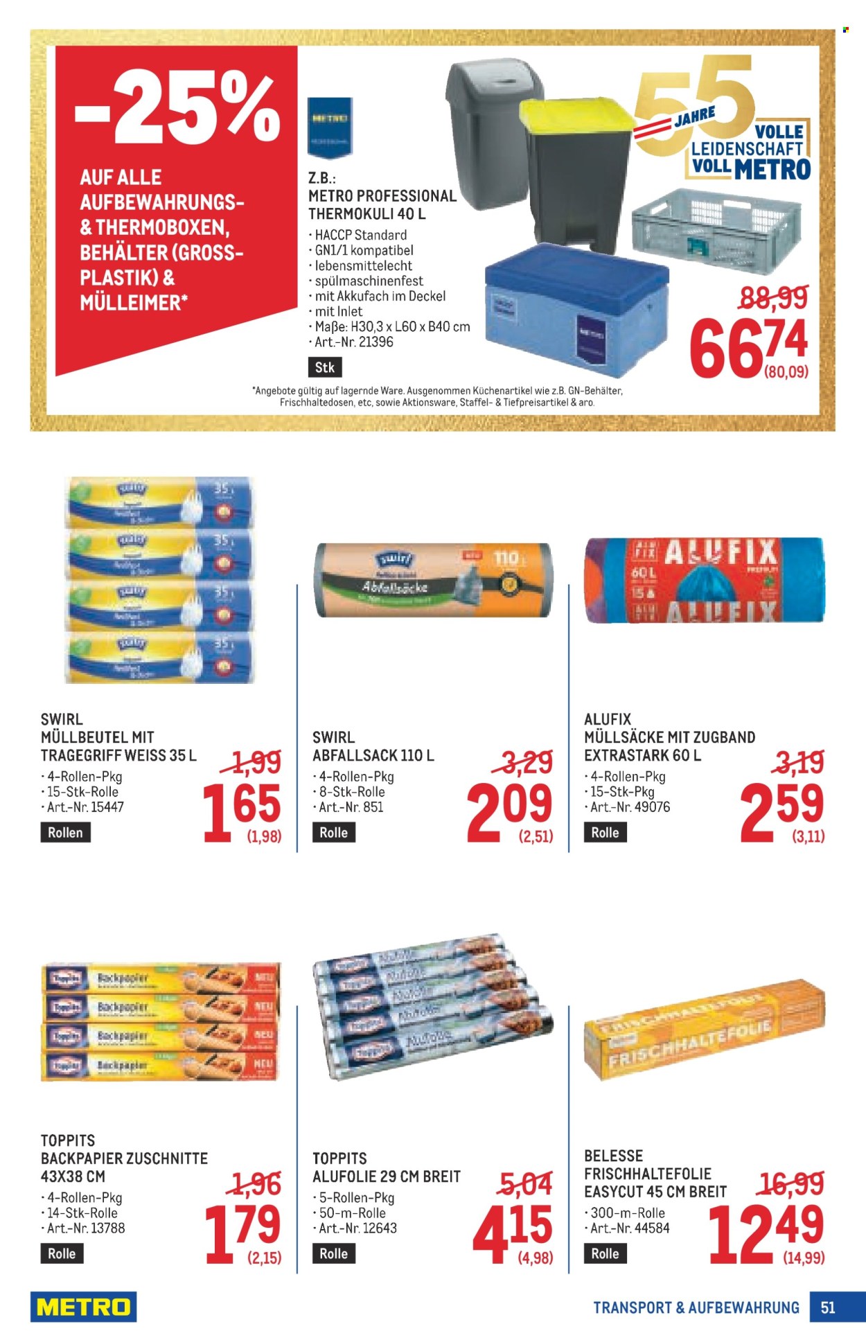 Angebote Metro - 16.4.2026 - 29.4.2026. Seite 51