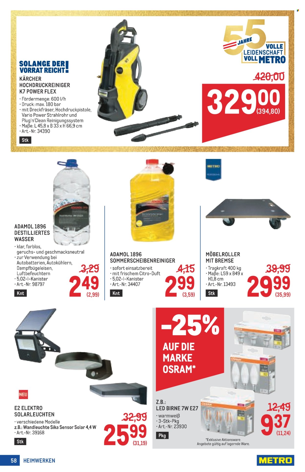 Angebote Metro - 16.4.2026 - 29.4.2026. Seite 58